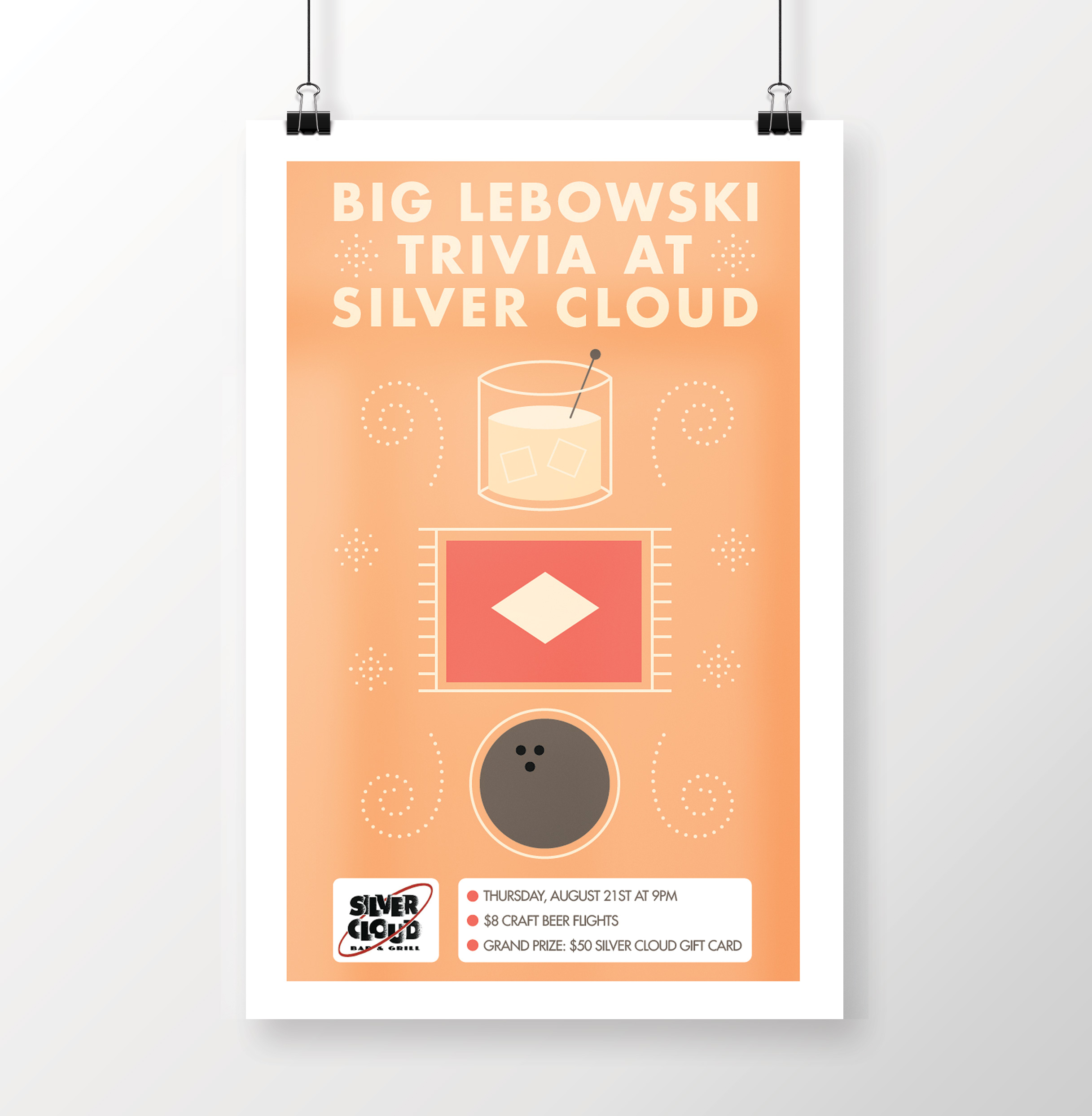 Big Lebowski  Trivia Poster