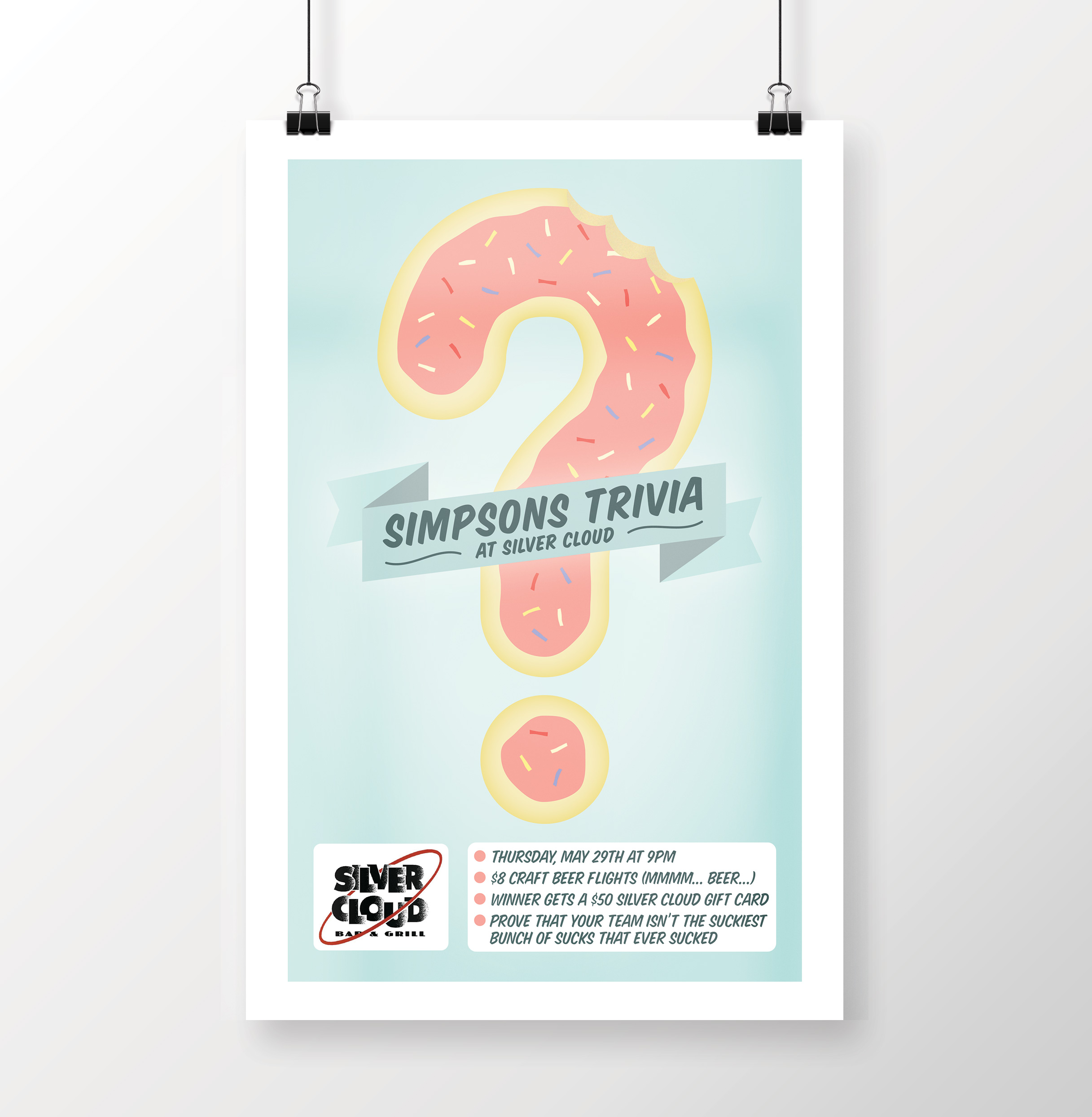 Simpsons Trivia Poster